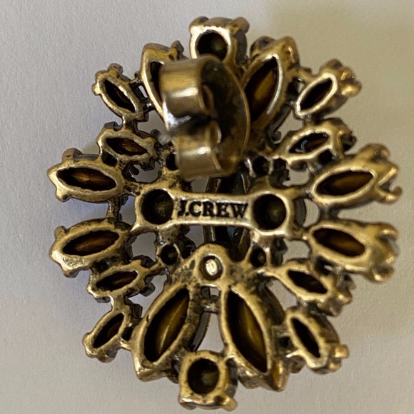 JCrew Glam Faux Diamond Earrings - Picture 2 of 2